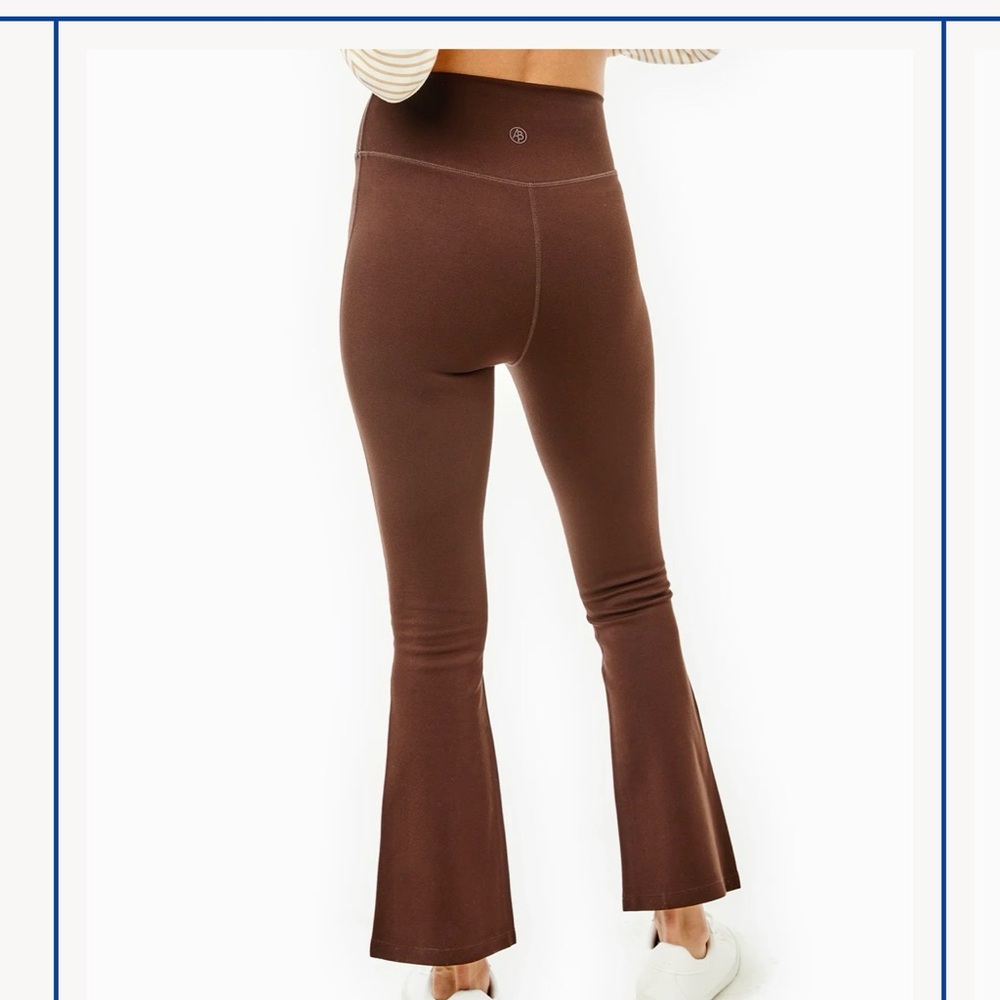 NWT Addison Bay University Flare Pant in Chocolate Size XS